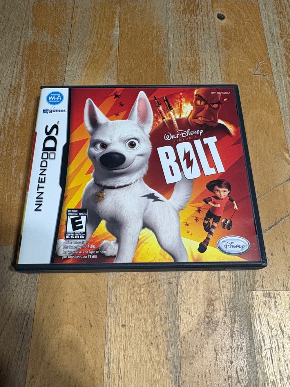 Nintendo DS Disney Bolt game